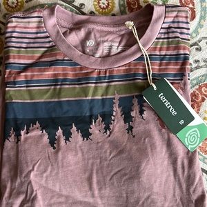 Tentree organic cotton and tencel short sleeve top